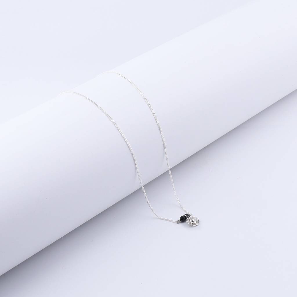 Daily Wear Silver Flower Mangalsutra : Daily_Wear_Silver_Flower_Mangalsutra_jun24