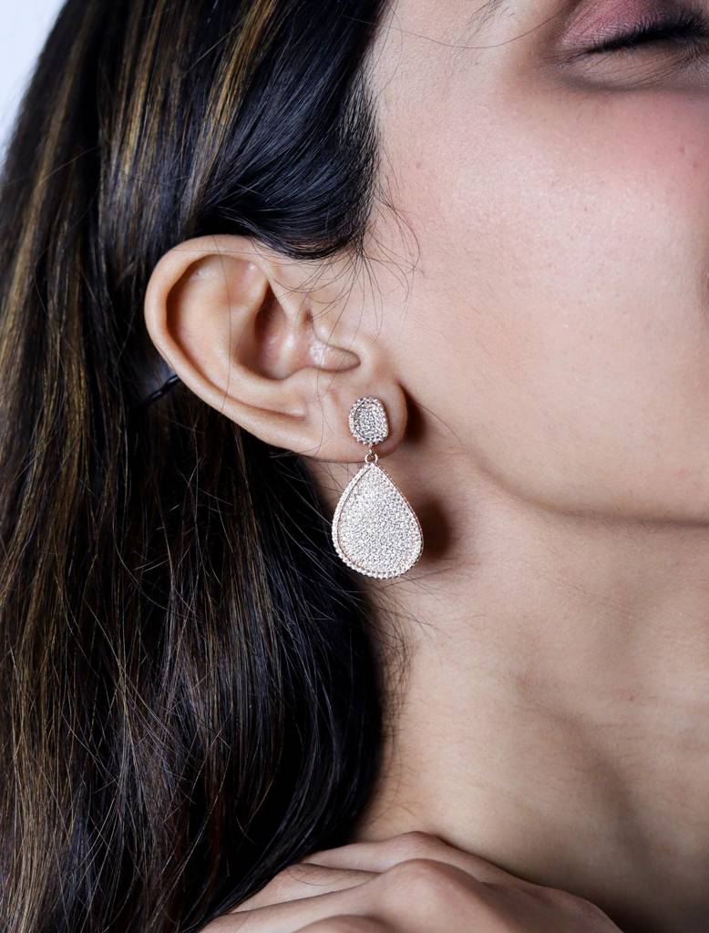 925 Silver Boondh Earrings