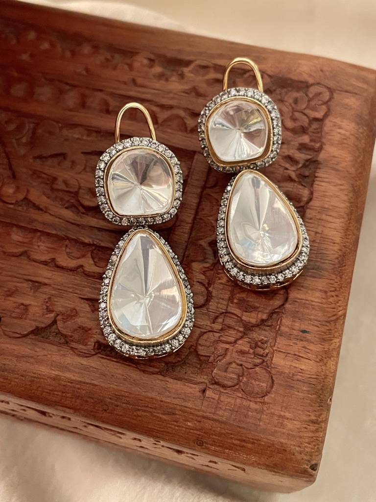 Saher Polki Studs : ER280