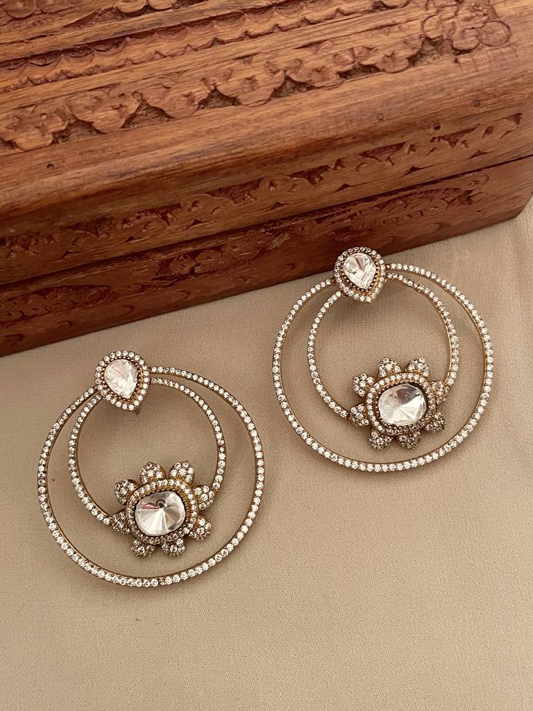Vaishnavi Polki Earrings : ER285