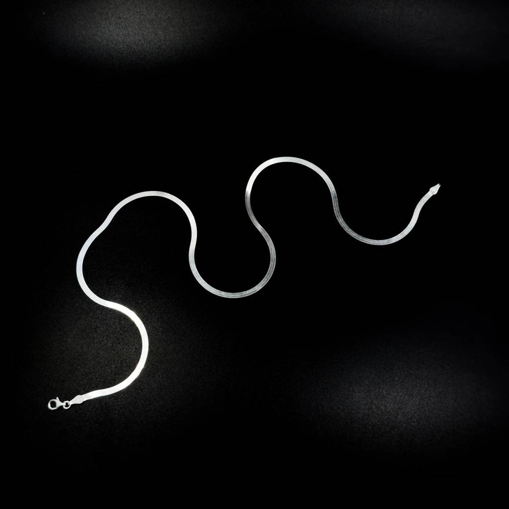 Pure 925 Silver Snake Chain For Men & Women : SC-03