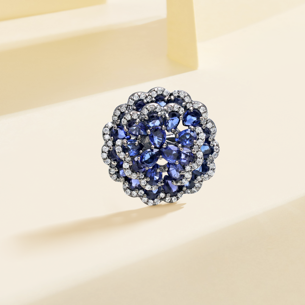 Blossom  Blue Ring : R2710