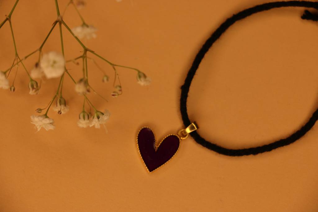 Heart Black Thread Nazarbattu : btheart