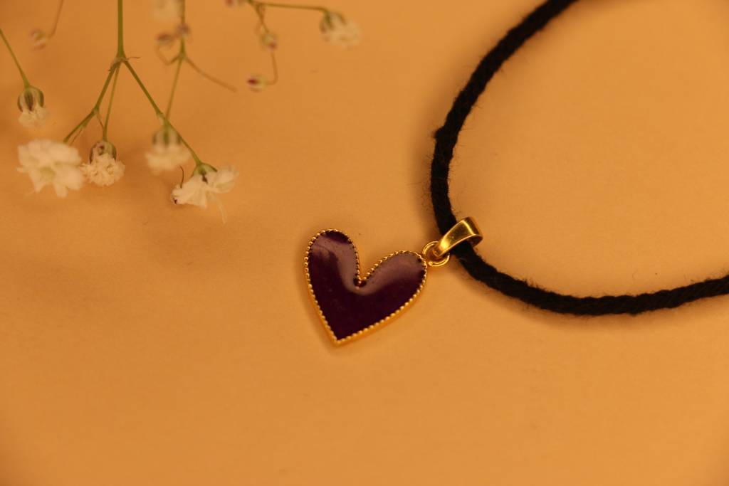 Heart Black Thread Nazarbattu : btheart