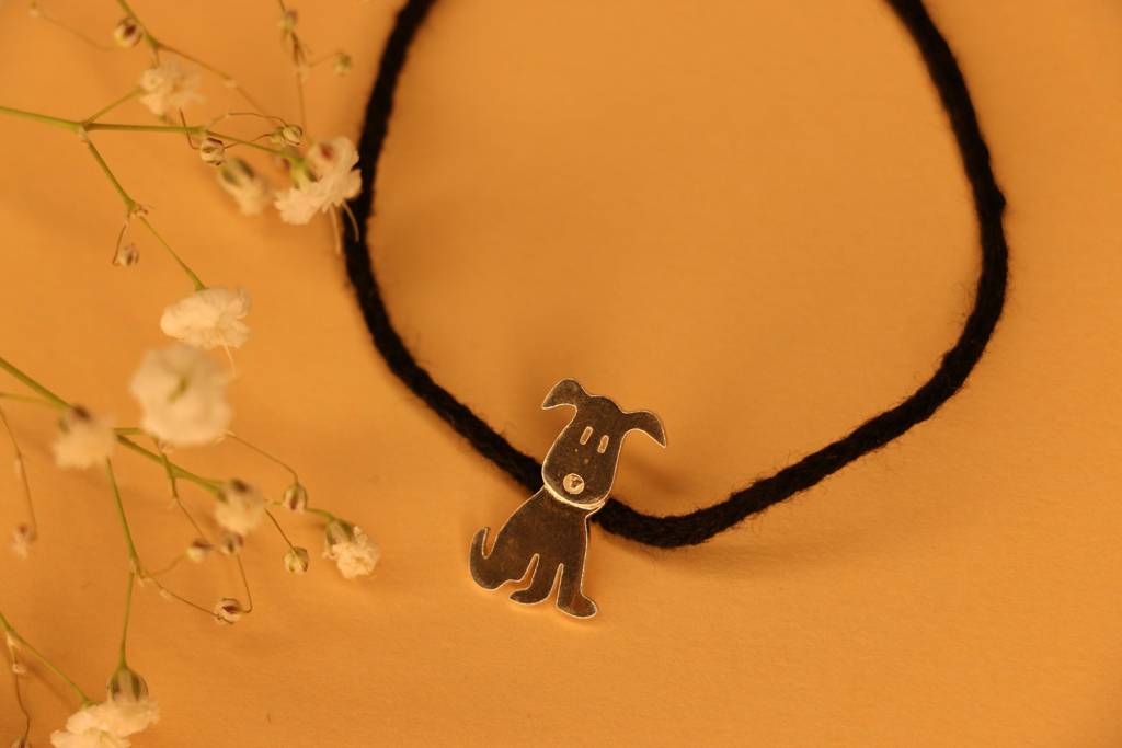 3D Dog Black Thread Nazarbattu : bt3ddog