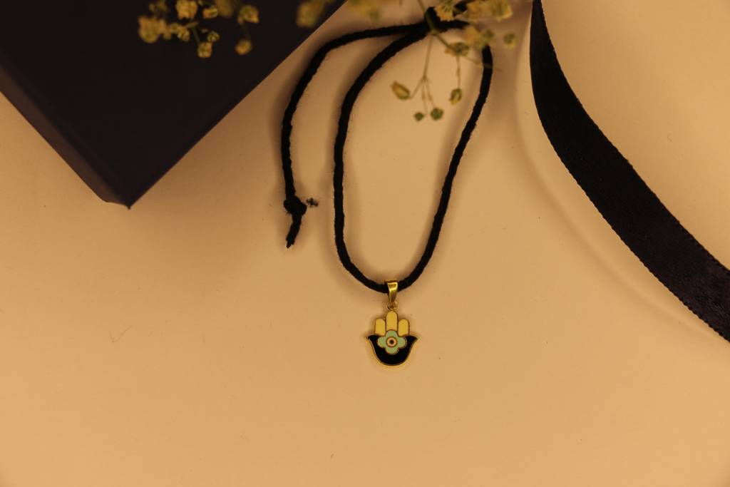 Hamsa Black Thread Nazarbattu : bthamsa