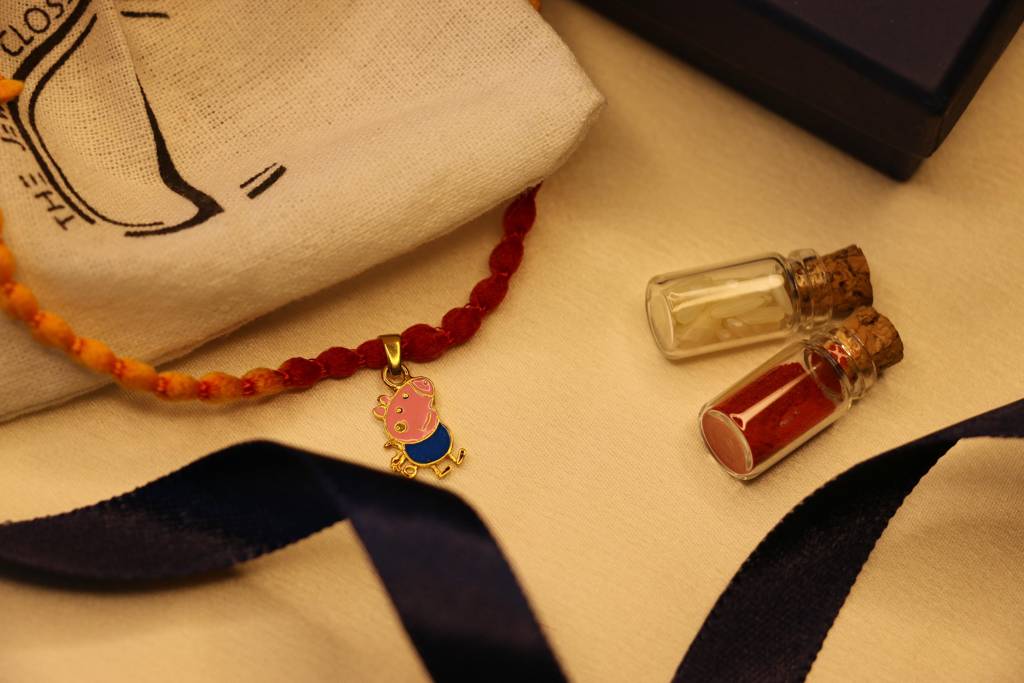 Peppa Pig Rakhi : tjcrakhi44