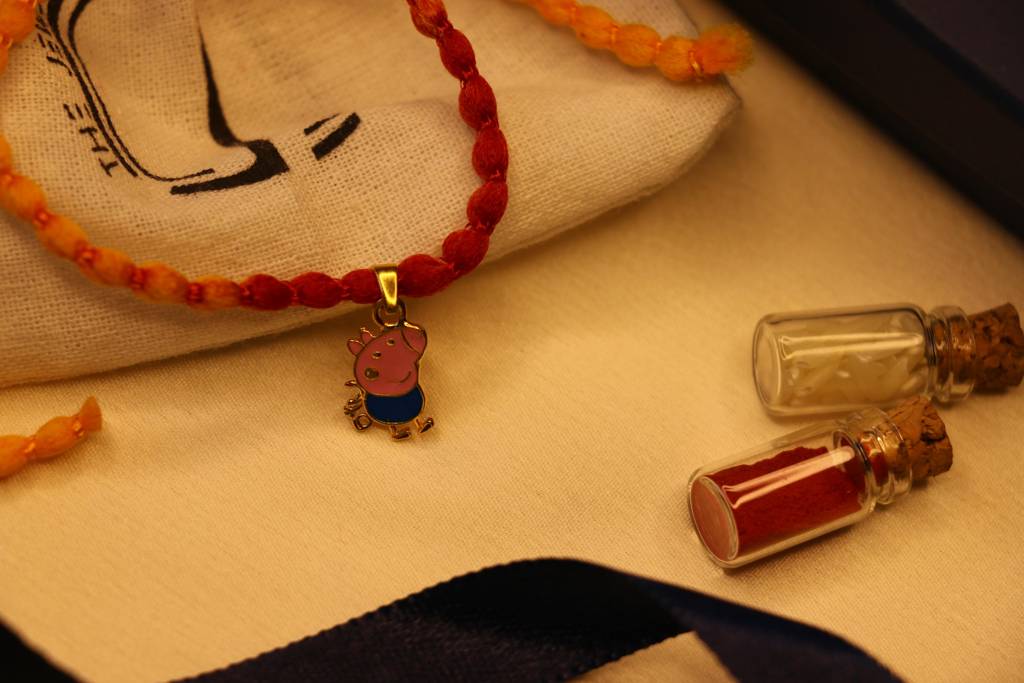 Peppa Pig Rakhi : tjcrakhi44