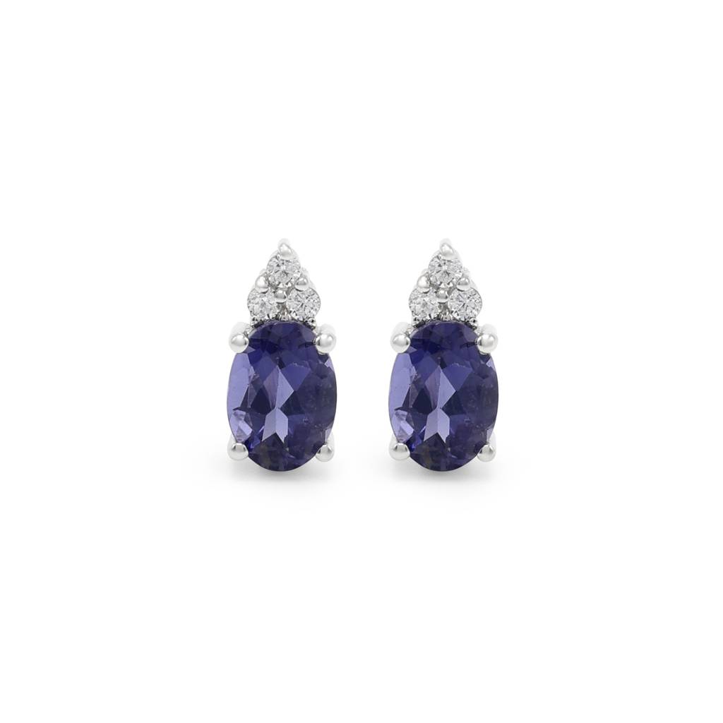 Sea Glass Stud Earrings : E2541