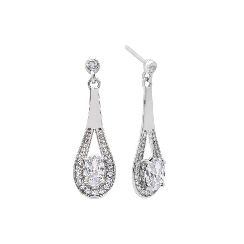 Frosted Brilliance Earrings : E2534