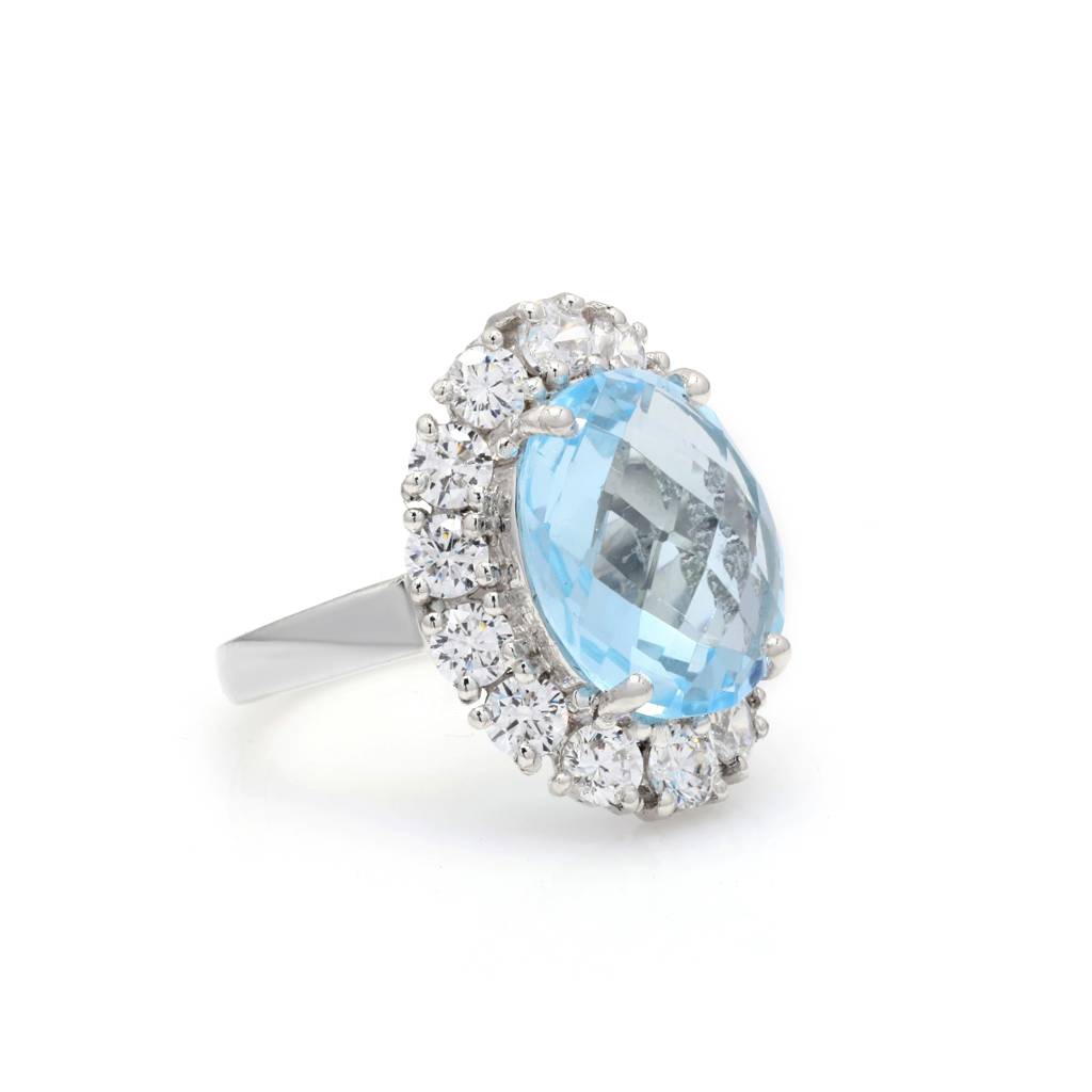 Blue Topaz Ring : R2560