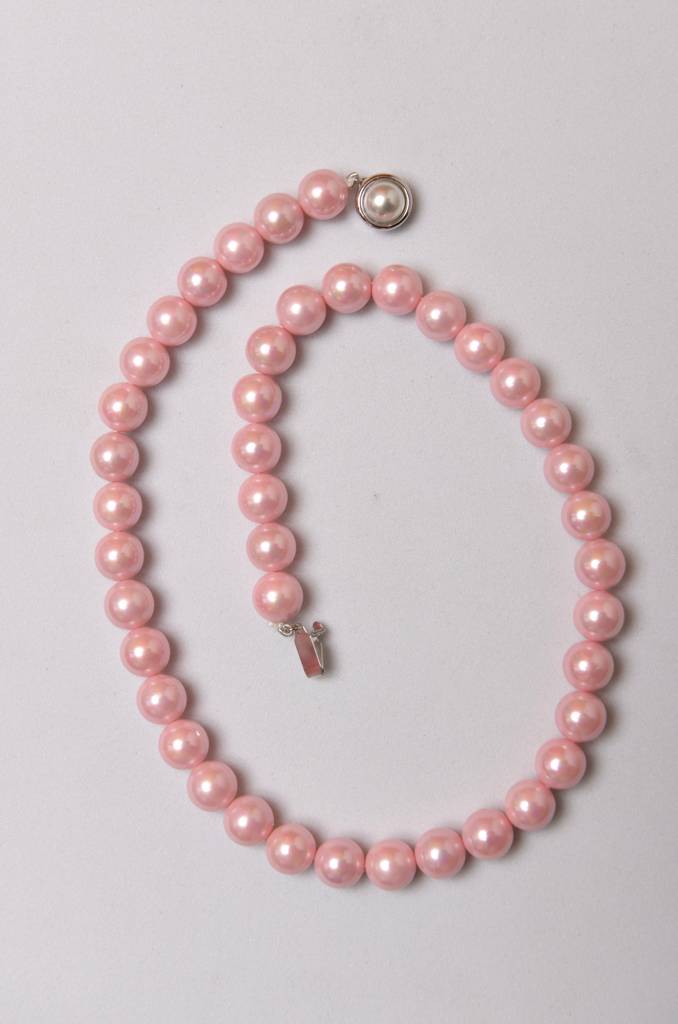 Pink Passion Pearls Necklace : PRBN188