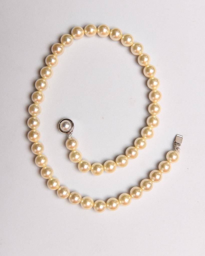 Ivory Pearl Necklace : PRBN191