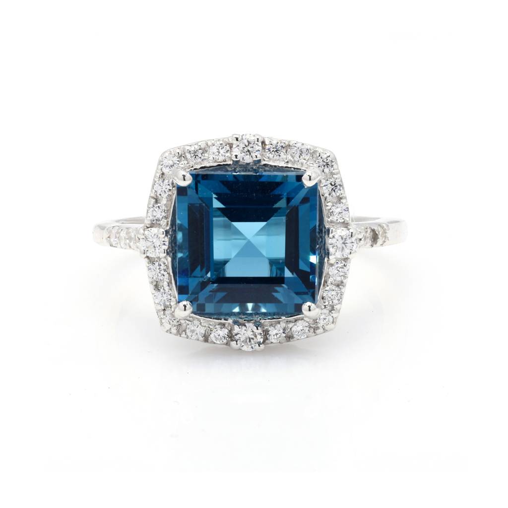 London Blue Topaz Ring : R2562