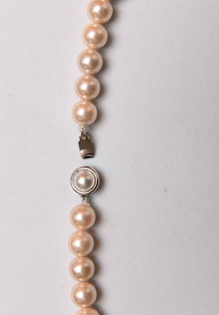 Peachy Pearl Necklace : PRBN177