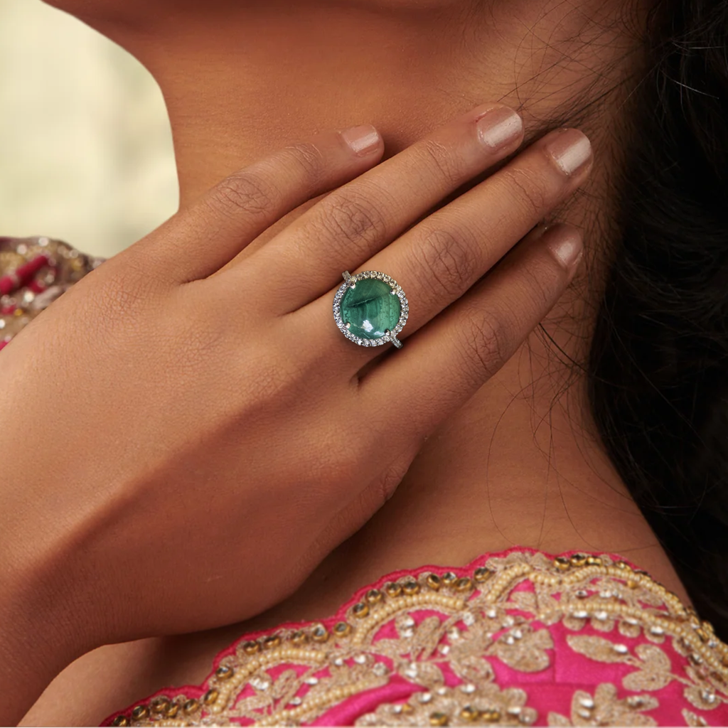 Malachite Ring : R2561