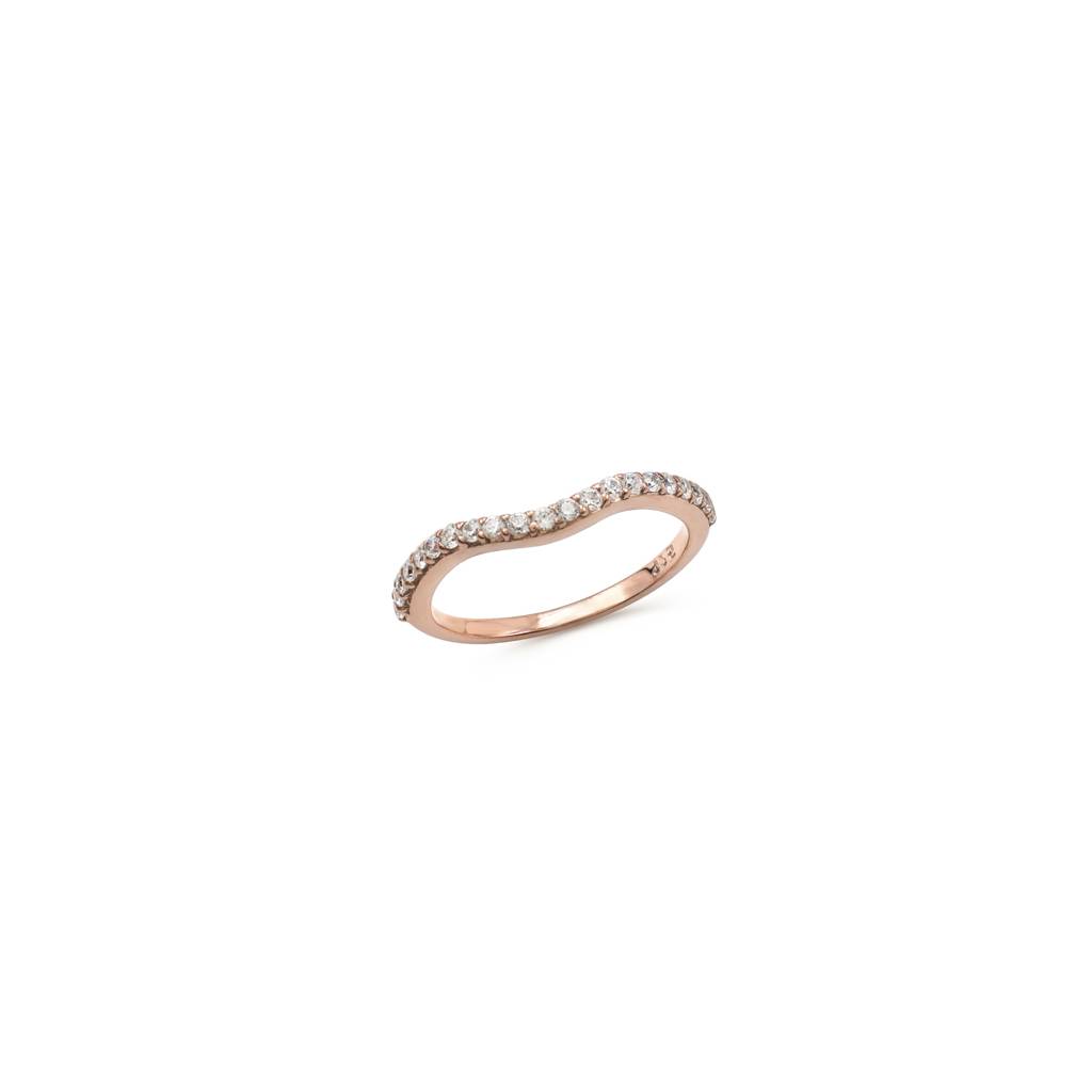 Sleek Glittering Rings : R2707