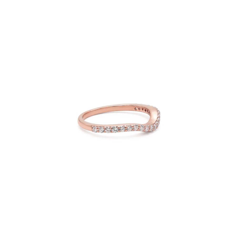 Sleek Glittering Rings : R2707