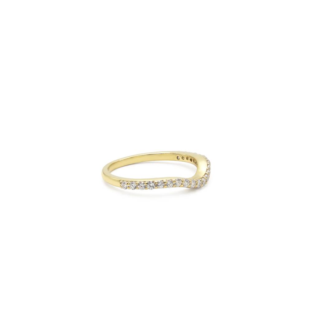 Sleek Glittering Rings : R2707