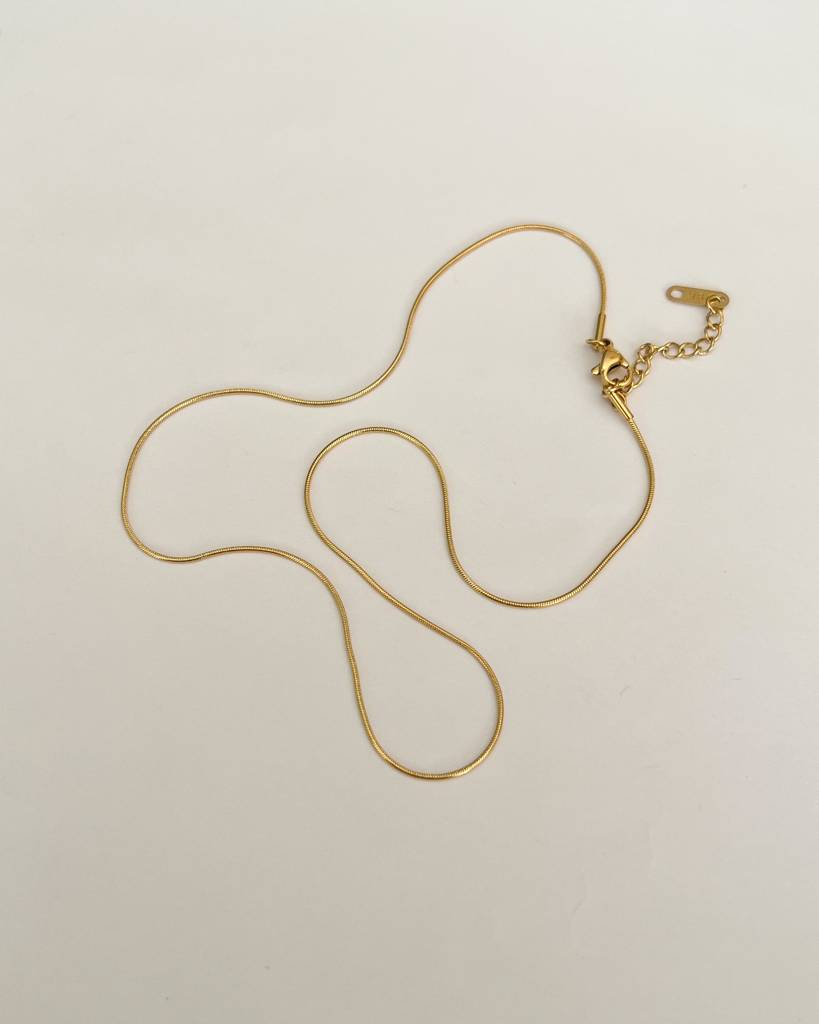 18K Gold Plated Khloe Necklace : N22