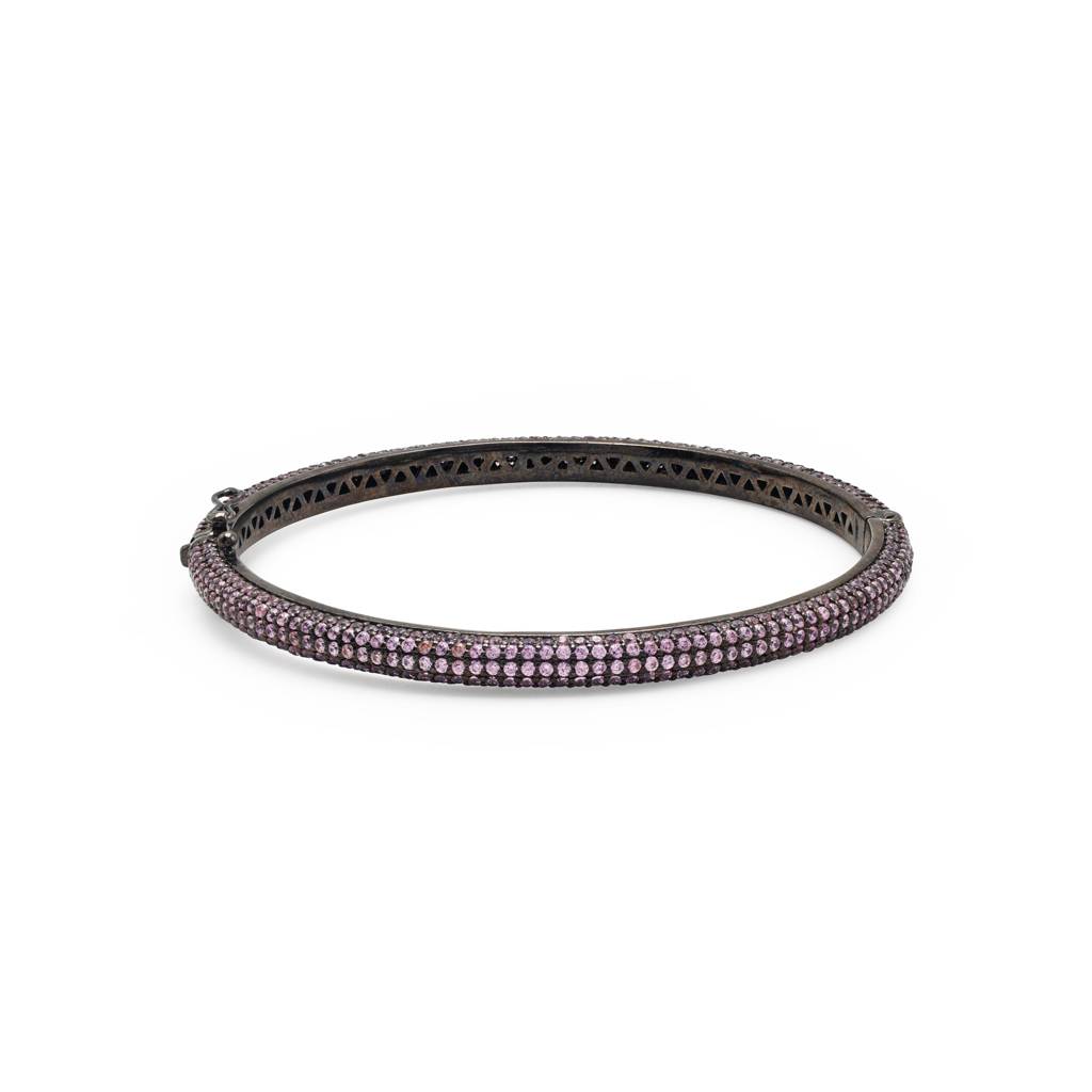 Lab-Grown Stone Bangle : B2777