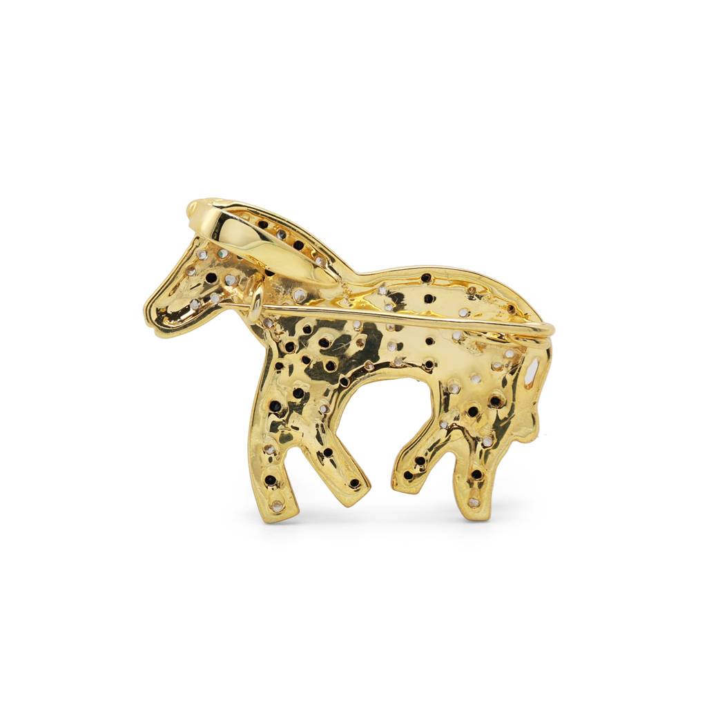 Zebra Brooch : P3051