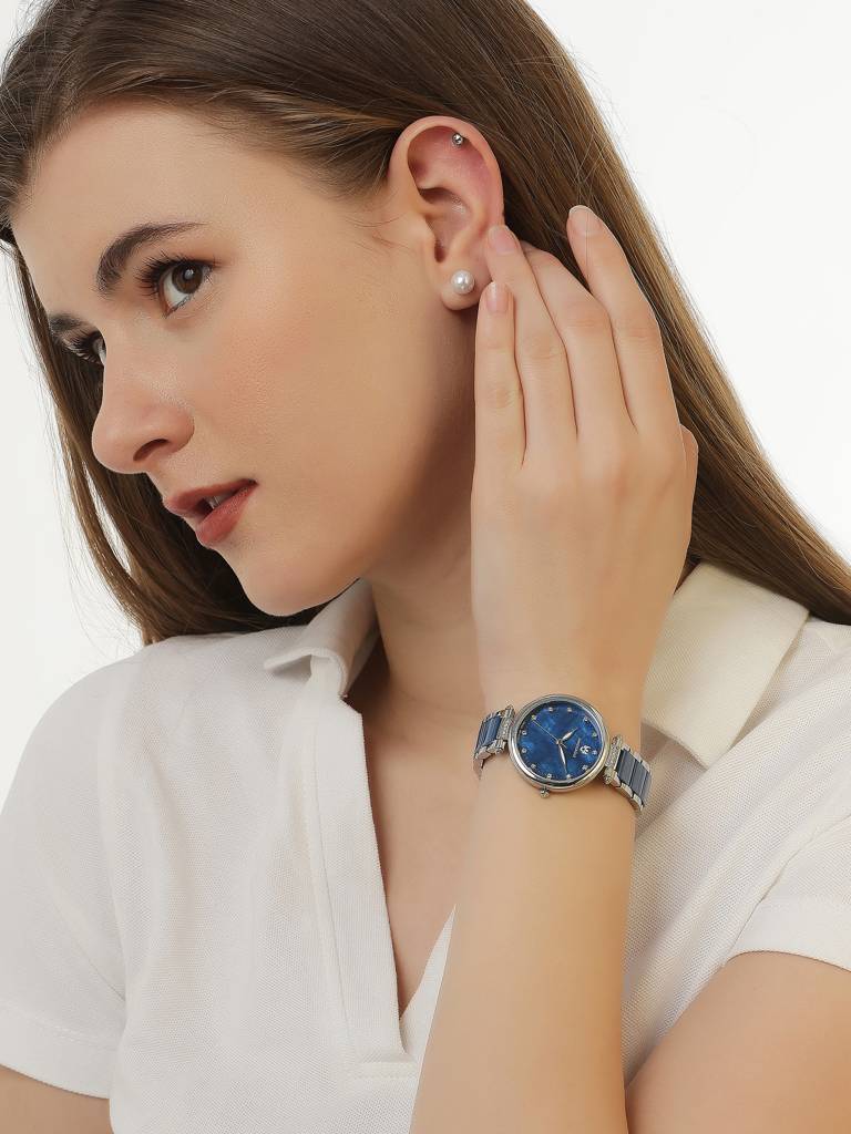Swiss Eagle Premium Women Swiss-Made Quartz Movement - 3 Hand Mechanism Wrist Watch -Se-9177 : SE-9177-33A