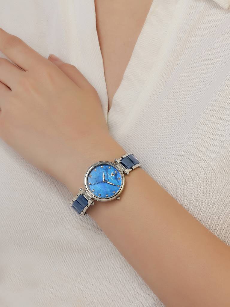 Swiss Eagle Premium Women Swiss-Made Quartz Movement - 3 Hand Mechanism Wrist Watch -Se-9177 : SE-9177-33A