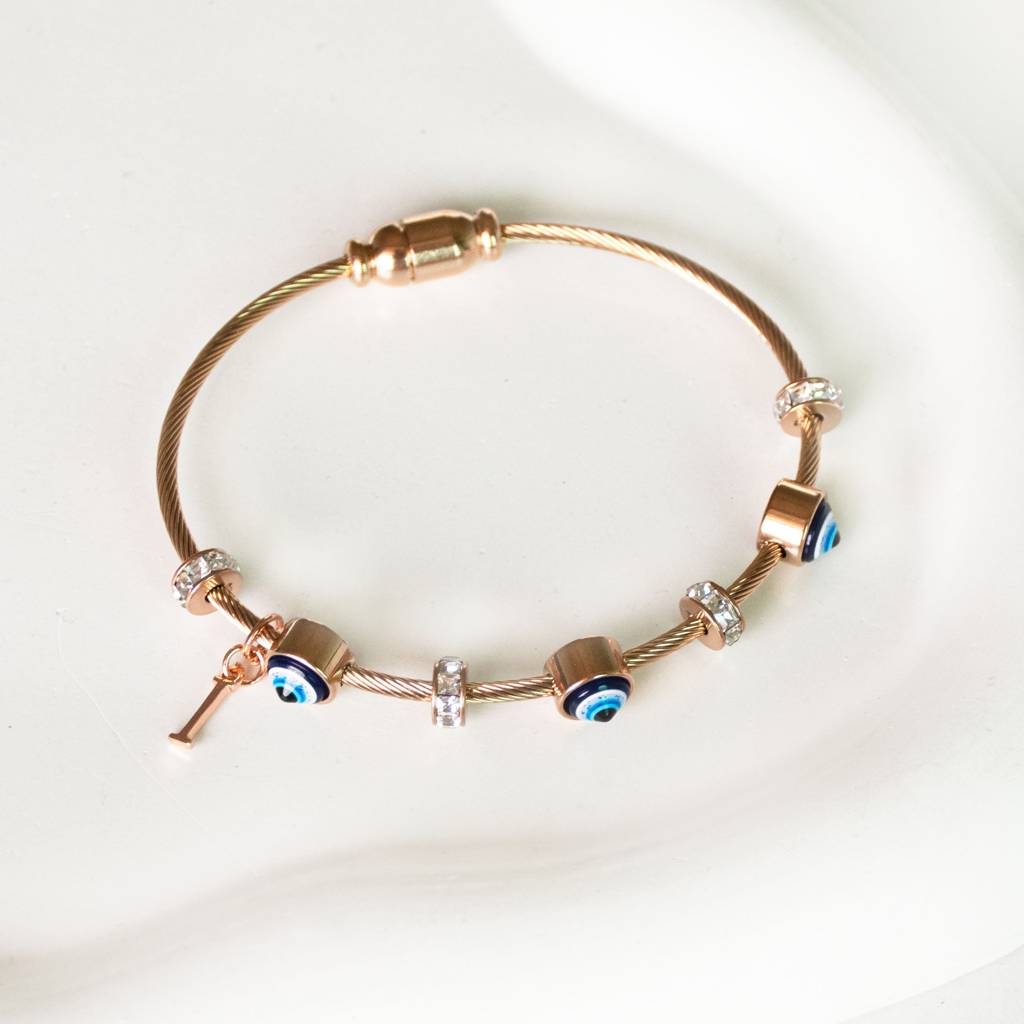 Classic-Evil-Eye-With-Personalized-Initial : BGR267H