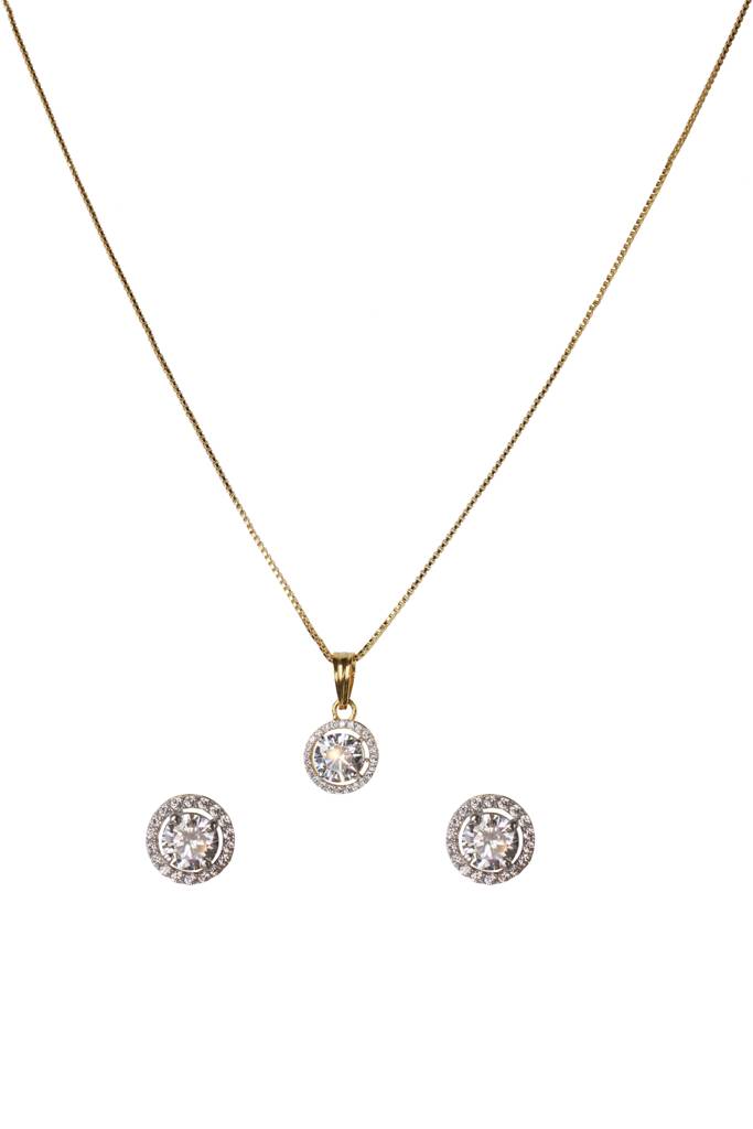 Solitaire Pendant Set : CS100