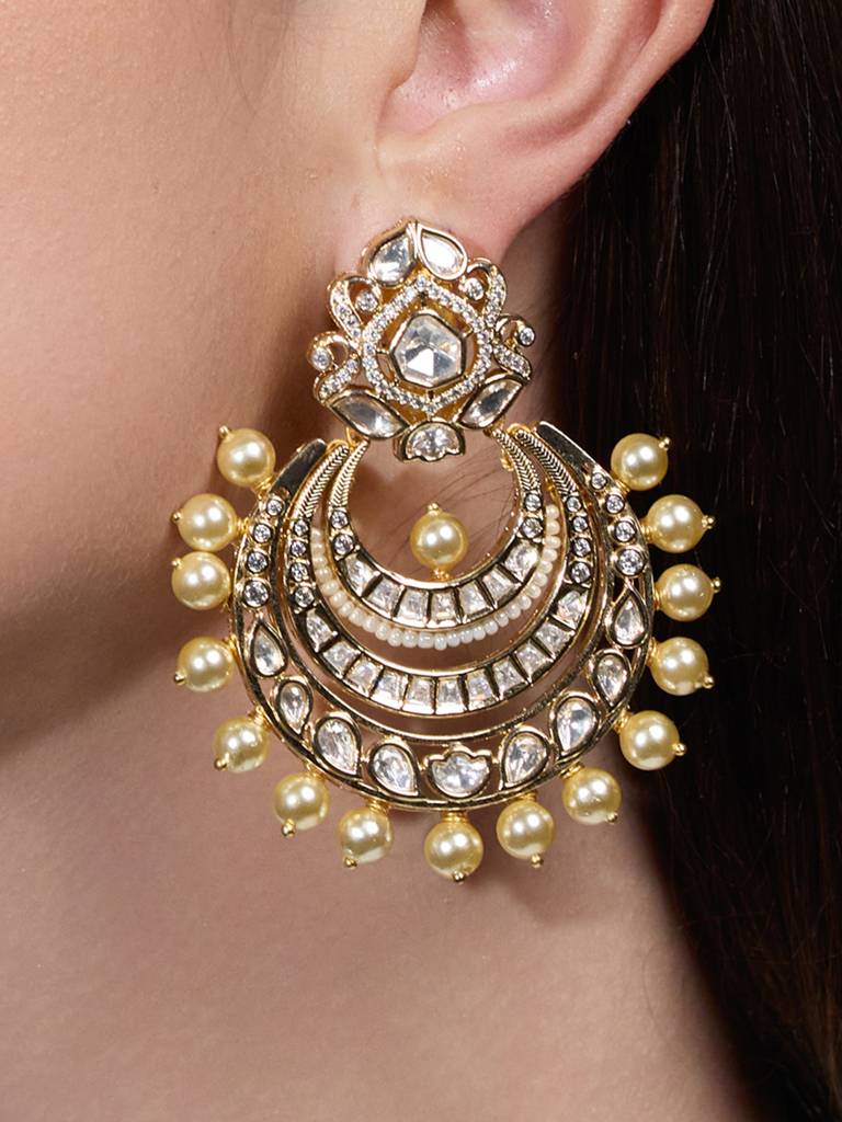 Noor-E-Kundan Chandbalis : JBRAUG2846