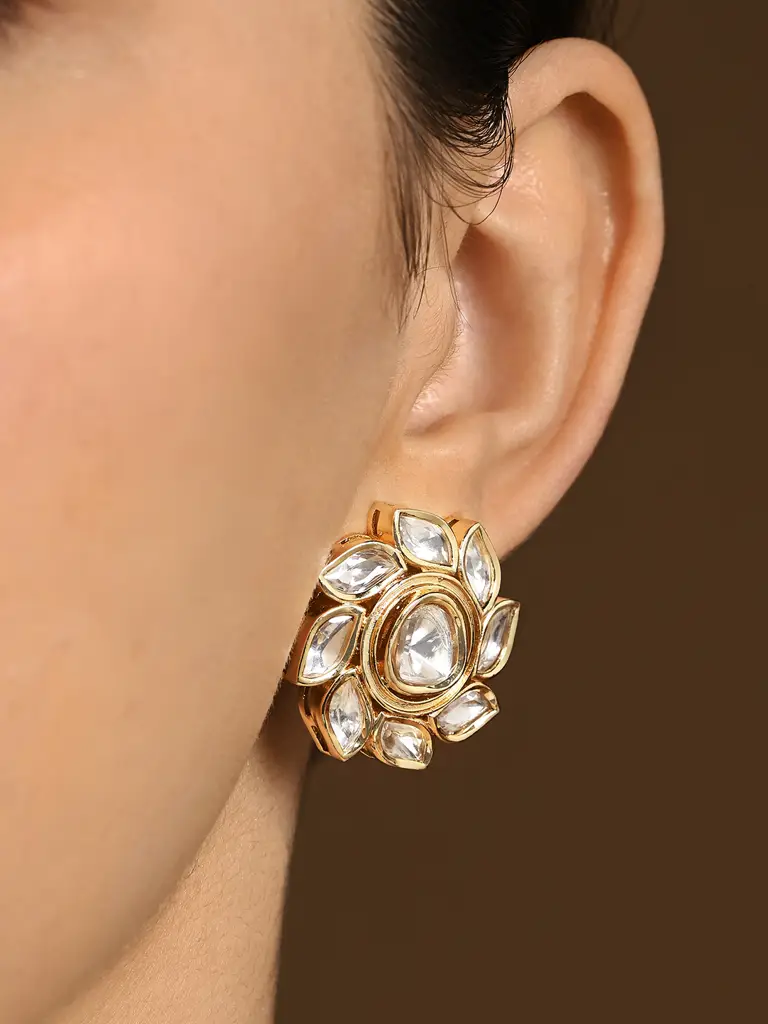 Starry Polki Stud Earrings