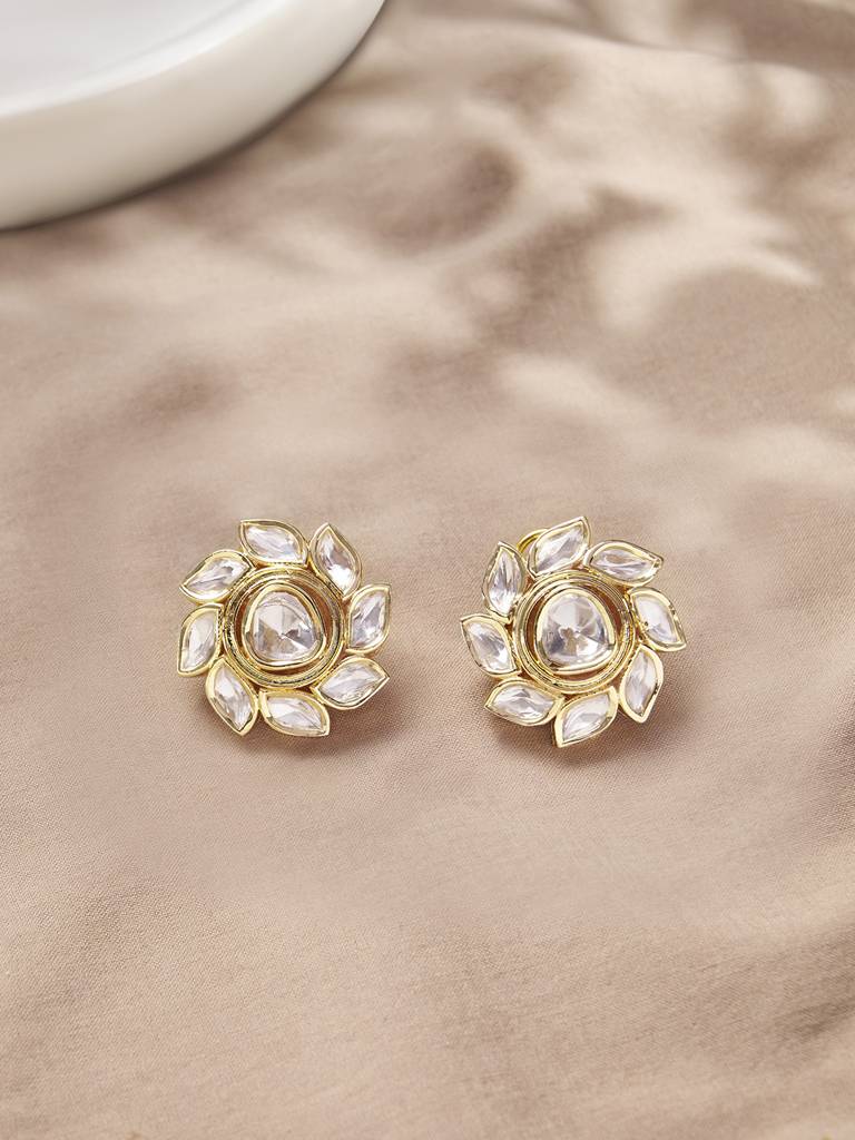 Starry Polki Stud Earrings : JBRER16FB24