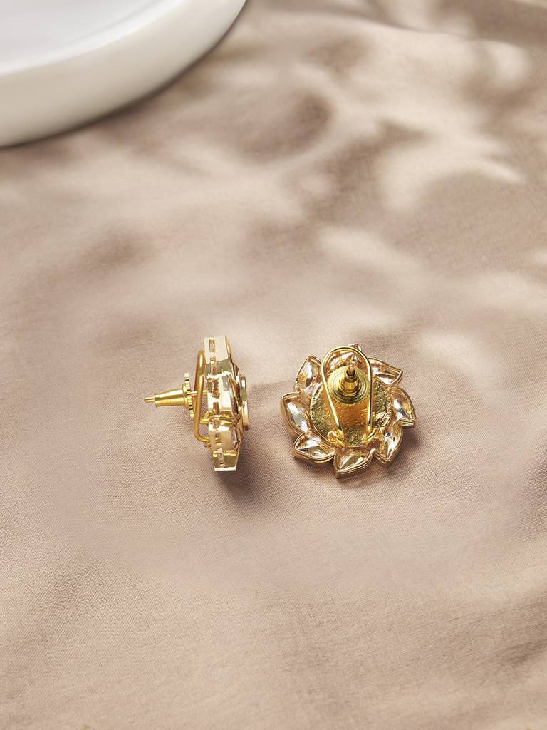 Starry Polki Stud Earrings : JBRER16FB24