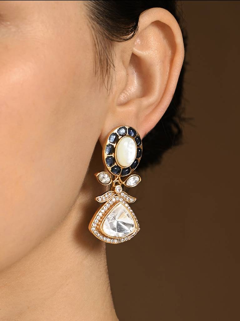 Opulent Polki Earrings : JBRER6FB24