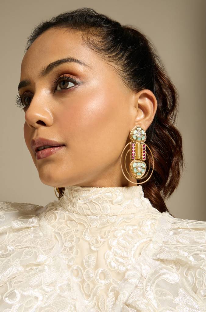 Golden Reverie Earrings : JBRITIER17