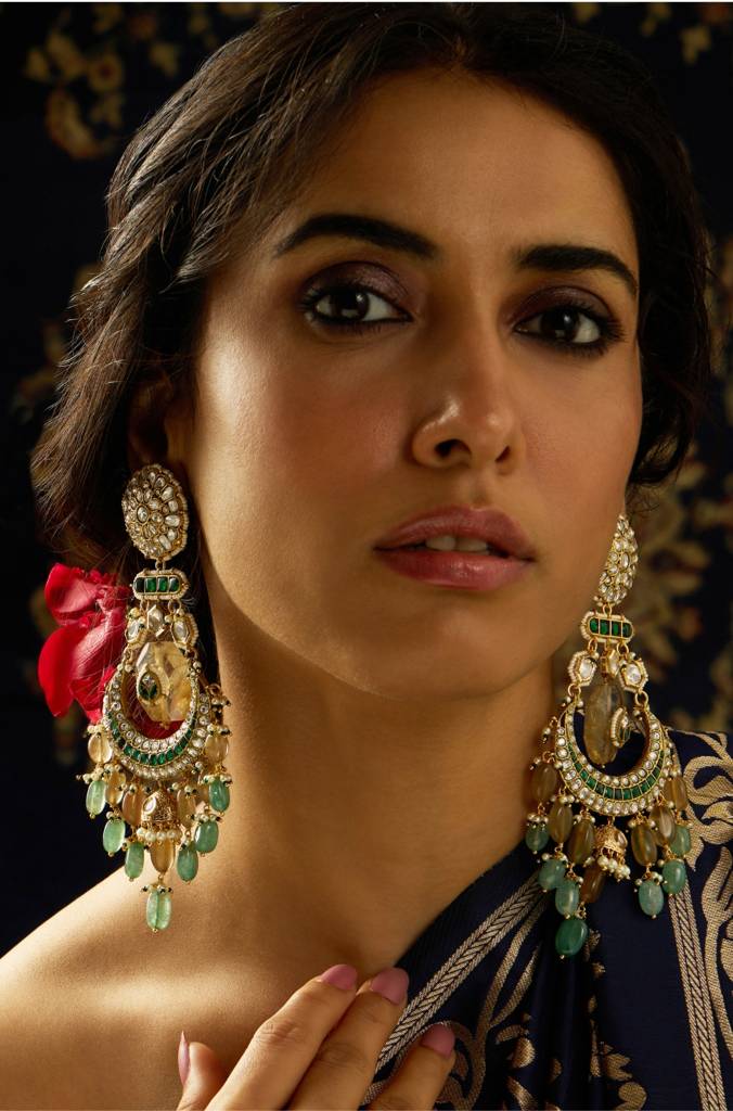 Majestic Heritage Chandbali Earring : JBRITIER37