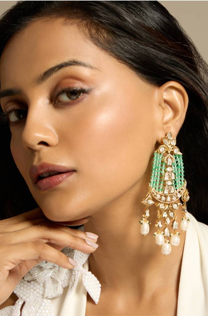 Pearl Garden Dangle Earring : JBRITIER45