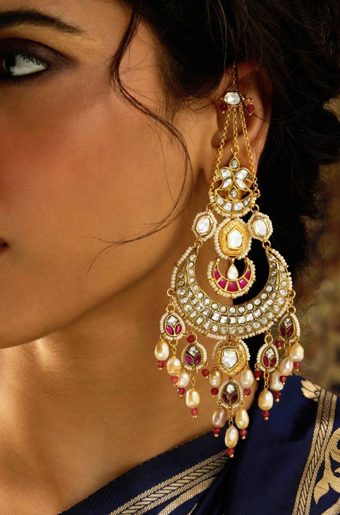Regal Chaandbali Elegance Earring : JBRITIER50