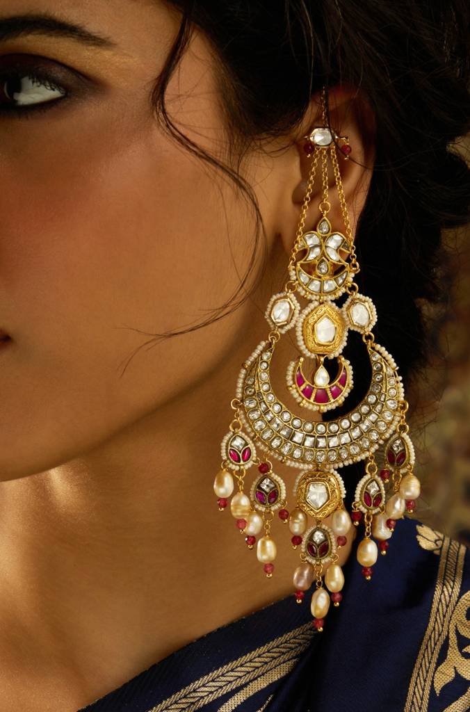 Regal Chaandbali Elegance Earring : JBRITIER50