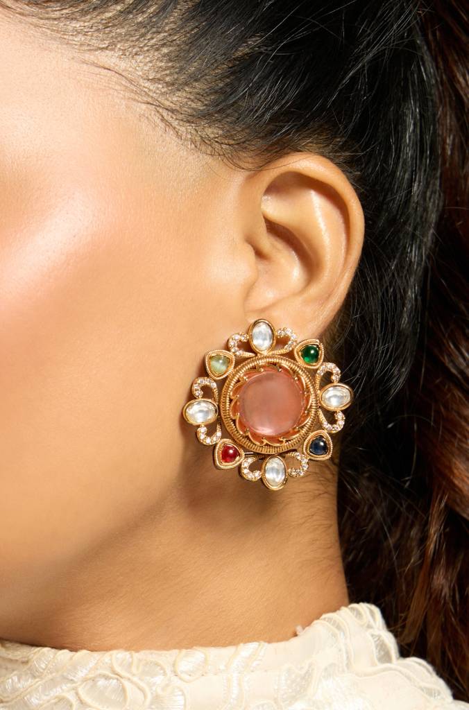 Kaleidoscope Bliss Stud Earring : JBRITIER56