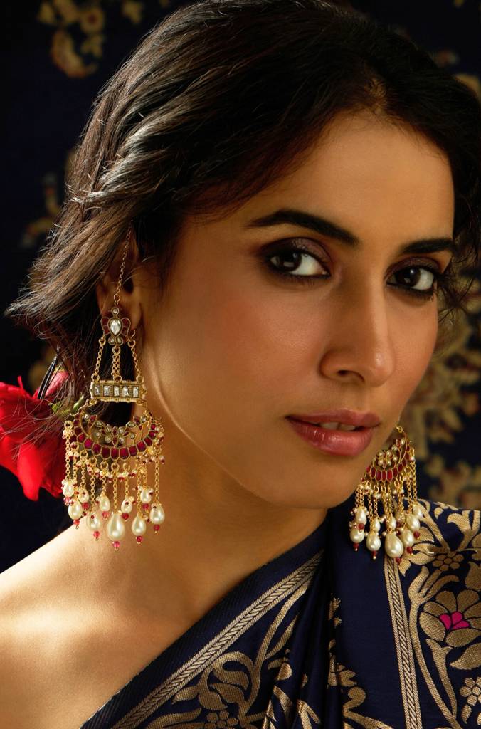 Royal Ember Chaandbali Earring : JBRITIER61