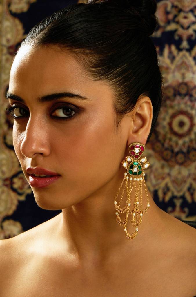 Chromatic Cascade Dangle Earring : JBRITIER8