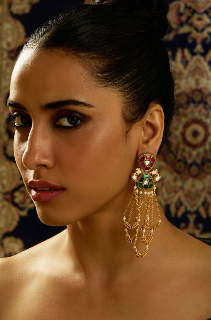 Chromatic Cascade Dangle Earring : JBRITIER8
