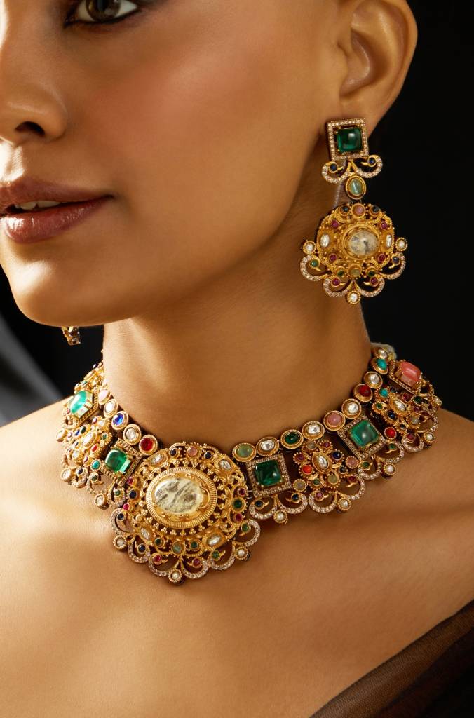 Eclectic Fusion Necklace Set : JBRITINK50