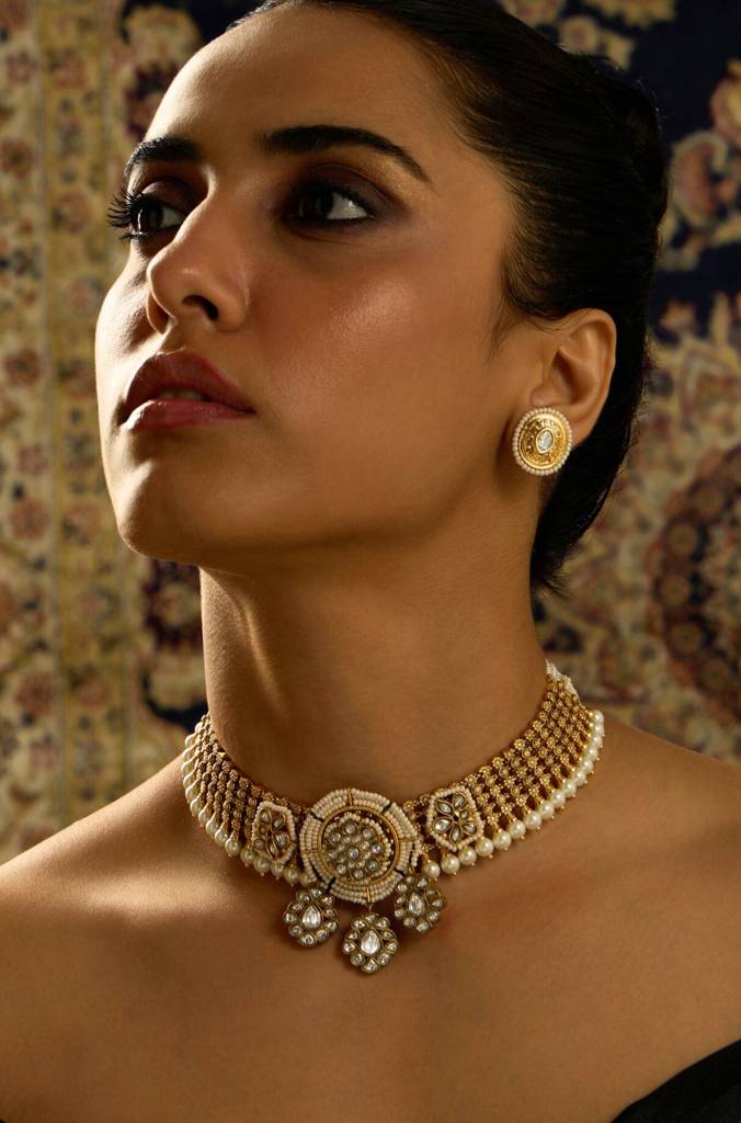 Temple Fusion Elegance Necklace Set : JBRITINKS15