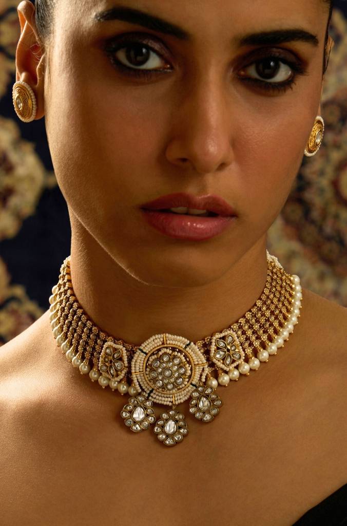 Temple Fusion Elegance Necklace Set : JBRITINKS15