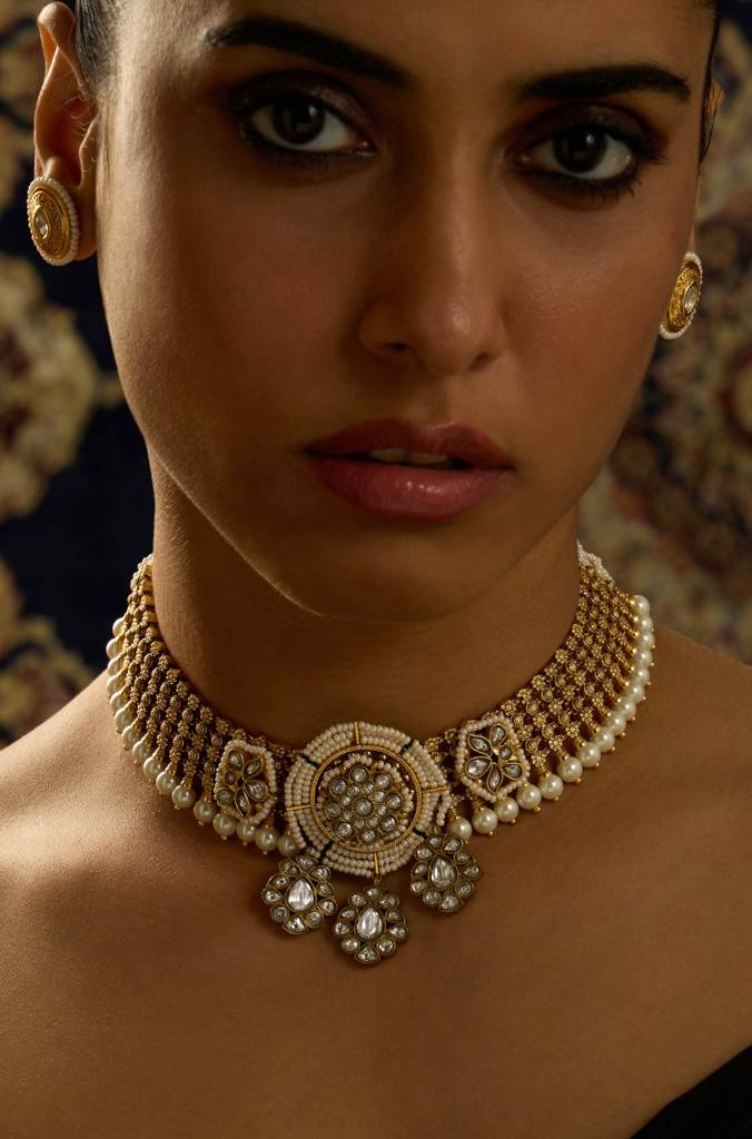 Temple Fusion Elegance Necklace Set : JBRITINKS15