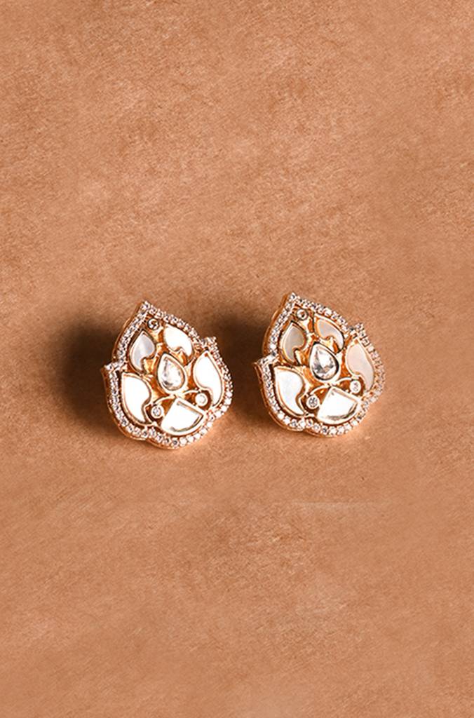 Kundan Twilight Earrings : JBRJUL24ER13