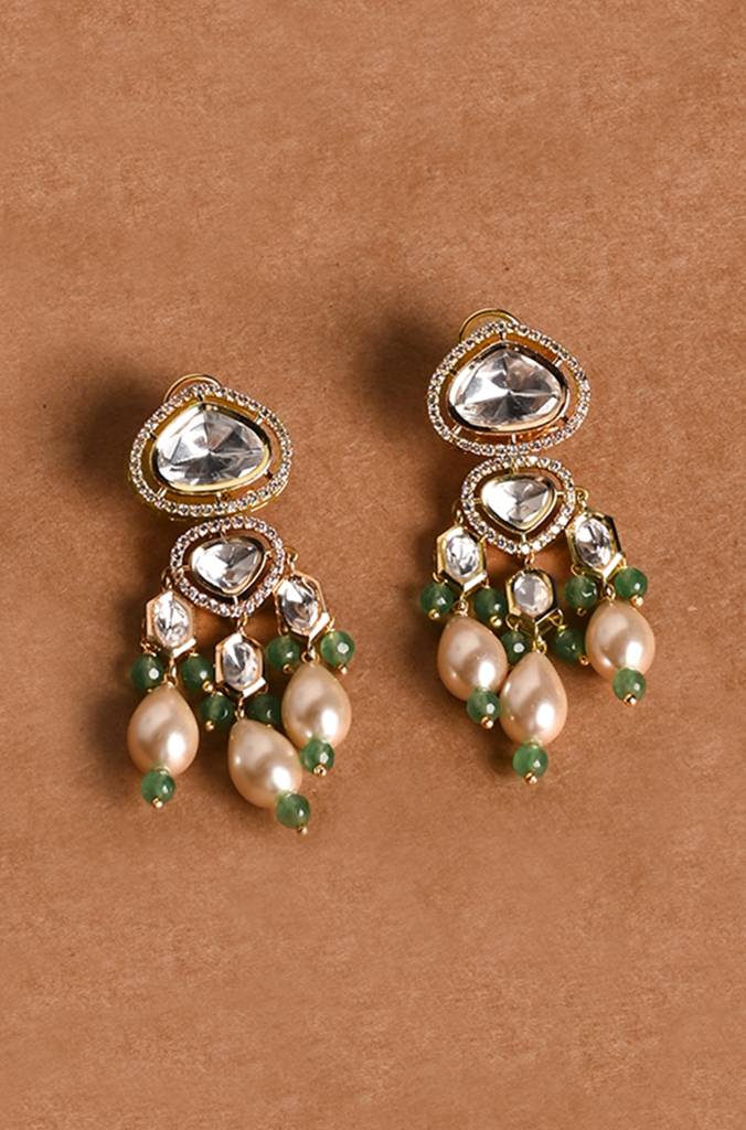 Lustrous Lotus Earrings : JBRJUL24ER21